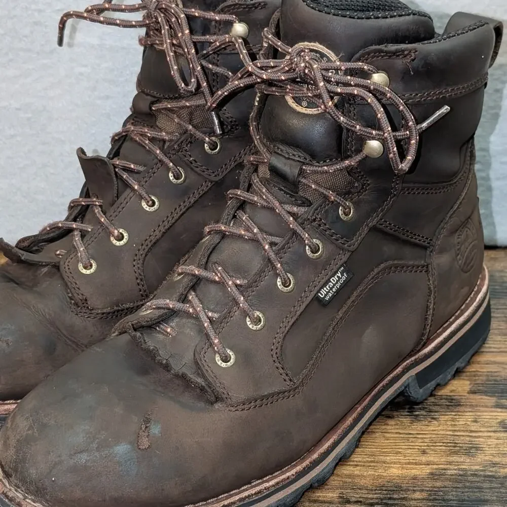 Irish Setter Boots Mens 14 Waterproof 878 Lifestyle Trailblazer Brown Leather